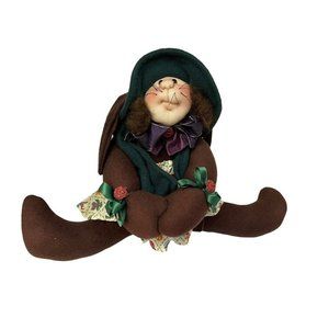 Runzel Volks  Gnome Female Elf Doll 1995 Kandy Weston Signed Handmade 18"